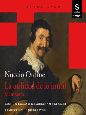 cover image of La utilidad de lo inútil